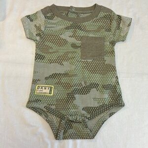 DKNY - NWOT - Baby Camo Onesie